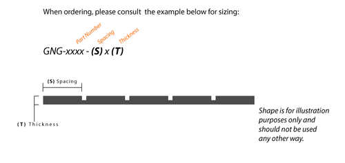 GNG-0324 - 3/64 x 1/32 Scribed