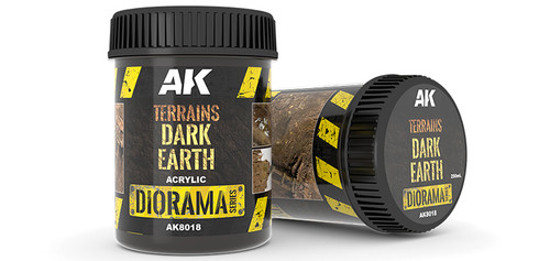 AK-8018 - Dark Earth Terrain (250ml)