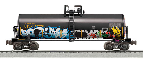 LNL - 2428380 - UTLX Graffiti Unibody Tank Car