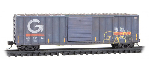MicroTrains - 02545440 - 50' Rib Side Box Car (Weathered) - MEC