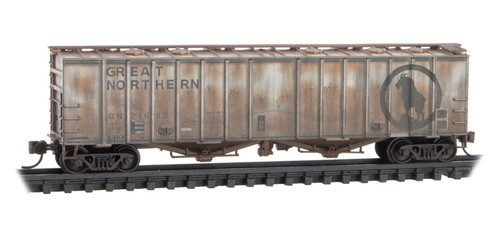 MicroTrains - 09844210 - 50' Airslide Covered (Weathered) - GN