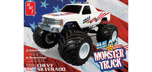 AMT - 1351 - USA 1 Chevy Silverado Monster Truck