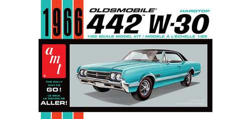 AMT - 1432 - 1966 Oldsmobile 442 W30 Hardtop