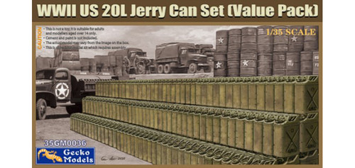 GKO - 350036 - WWII US 20L Jerry Can Set