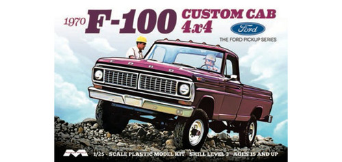 MOE - 1230 - 1970 F-100 Custom Cab 4x4 Pickup