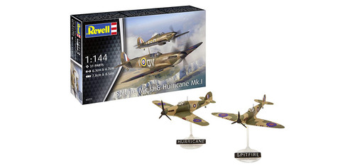 RVL - 03771 - Spitfire Mk.Ia & Hurricane Mk.I