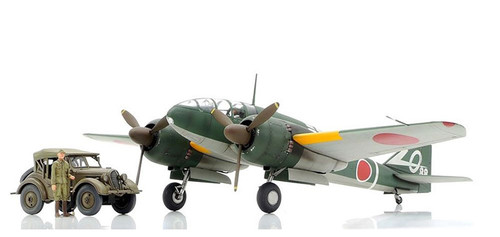 TAM - 25217 - Ki-46 III Type 100 & 4x4 Kurogane Vehicle