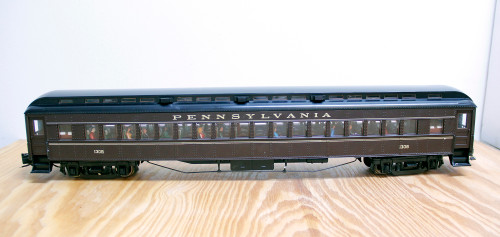 ART-31398 - 2 - Passenger Car with Peple - PRR