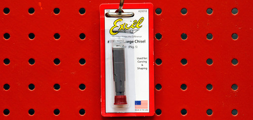 Excel - #18 Large Chisel Blade (5pk)