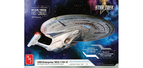 AMT - 1405 - Star Trek First Contact - USS Enterprise NCC1701E (Translucent)