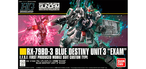 BAN - 5060959 - RX-79BD-3 Blue Destiny Unit 3 'Exam'