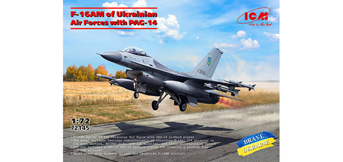 ICM - 72145 - F-16M w/ PAG-14 (Ukrainian Air Force)