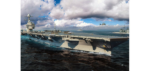 MFA - 6501 - US Navy Gerald R Ford Class CVN78 Aircraft Carrier (Upgraded)