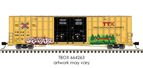 ATL - 50006938 - Gunderson 7550 Double Door Box (Graffiti) - TTX