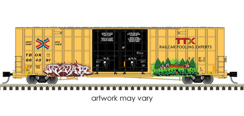 ATL - 50006939 - Gunderson 7550 Double Door Box (Graffiti) - TTX