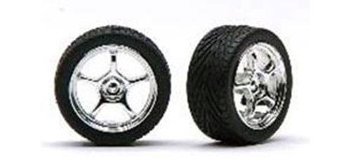 PGH - 1284 - Alta's Chrome Rims with Tires (4)