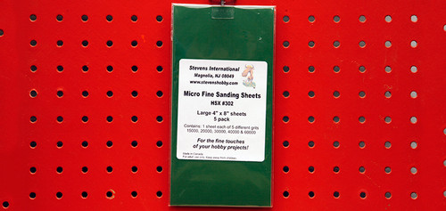 Hobby Sanding Sheets - Assorted