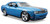 Maisto - 2008 Dodge Challenger SRT8 (color may vary)