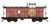 MicroTrains - 10044472 - 36' Riveted Steel Caboose Offset Cupola - ATSF