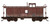 MicroTrains - 10046472 - 36' Riveted Steel Caboose Offset Cupola - ATSF