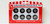 AMT - PP013 - Muscle Car 'Red Line' Tires (4 each in sizes F60-15 & L60-15)
