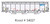 InterMountain - 0067264-03 - Trinity 5161 CF 3-Bay Covered Hopper - GACX