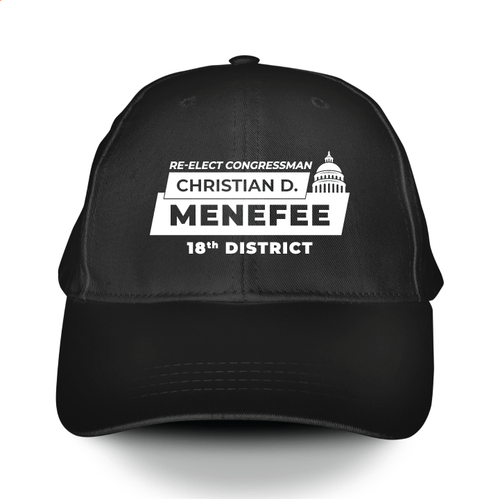 Re-Elect Menefee Hat – Black