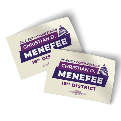 Menefee Sticker 2-Pack (Cream)