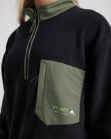 Yuki Threads Monte Fleece - Black