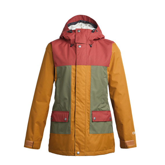 Airblaster Heartbreaker Jacket Grizzly Oxblood
