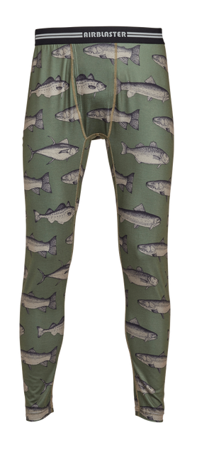Airblaster Thermal Pant - Olive Fish