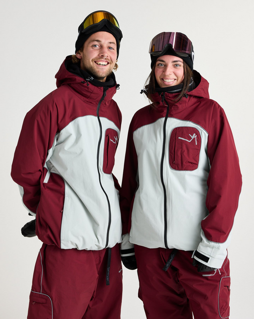 Yuki Threads Mobbin Jacket - Merlot