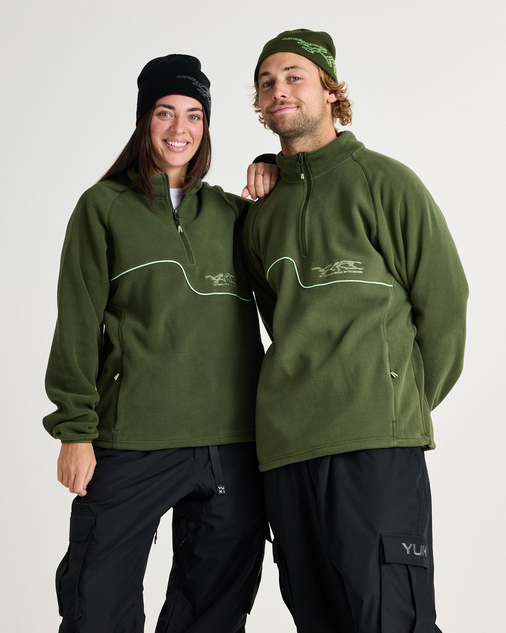 Yuki Threads Slack Country Polar - Rifle Green