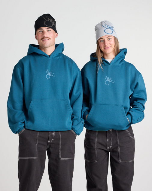 Yuki Threads Hot Lap Hoodie - Legion Blue
