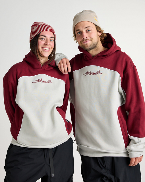 Yuki Threads Mobbin Hoodie - Cabernet Storm