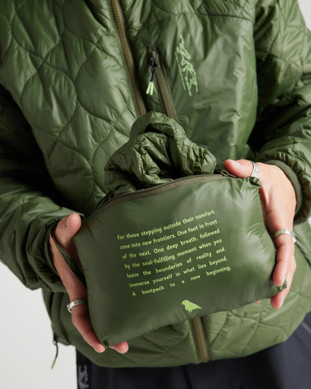 Yuki Threads Slack Country Puffer - Rifle Green