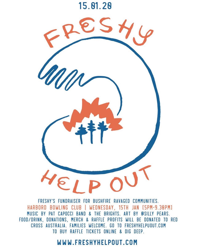 FRESHY HELP OUT for Bushfire Relief