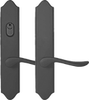 Emtek Multipoint Scroll Trim, Keyed with American Cylinder & Dummy Pair - Multi-Point