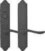 Emtek Multipoint Scroll Trim, Keyed with American Cylinder & Dummy Pair - Multi-Point