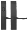 Emtek Multipoint Square Trim, Keyed with American Cylinder & Dummy Pair - Multi-Point