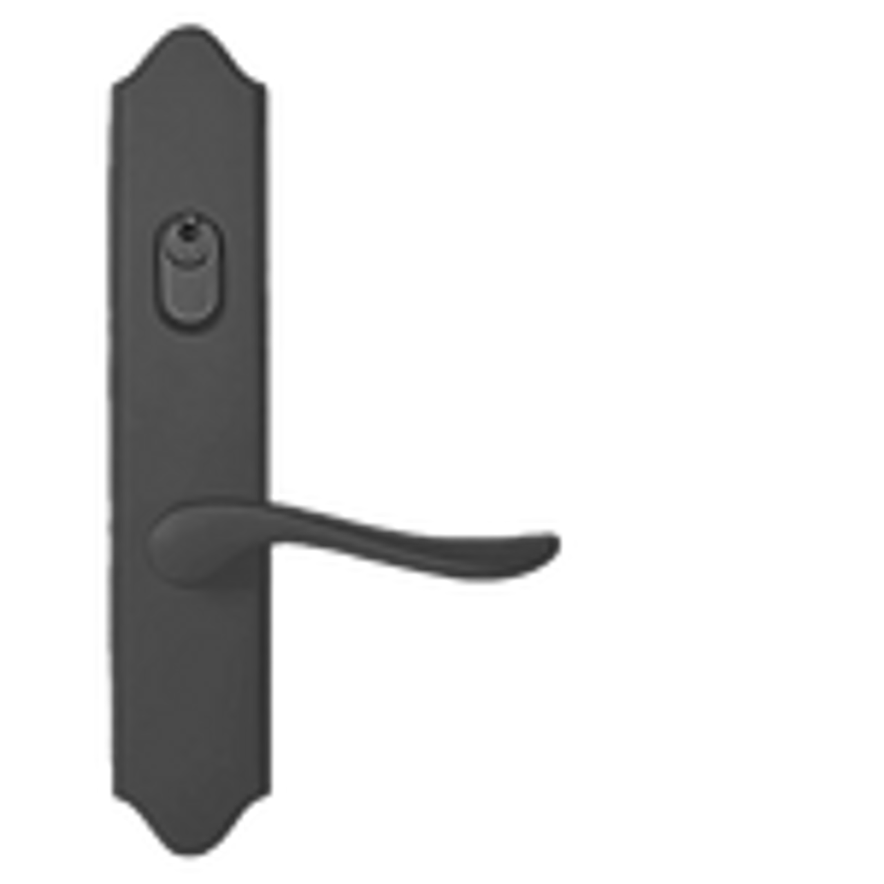 Emtek Multipoint Scroll Trim, Keyed with American Cylinder - Multi-Point