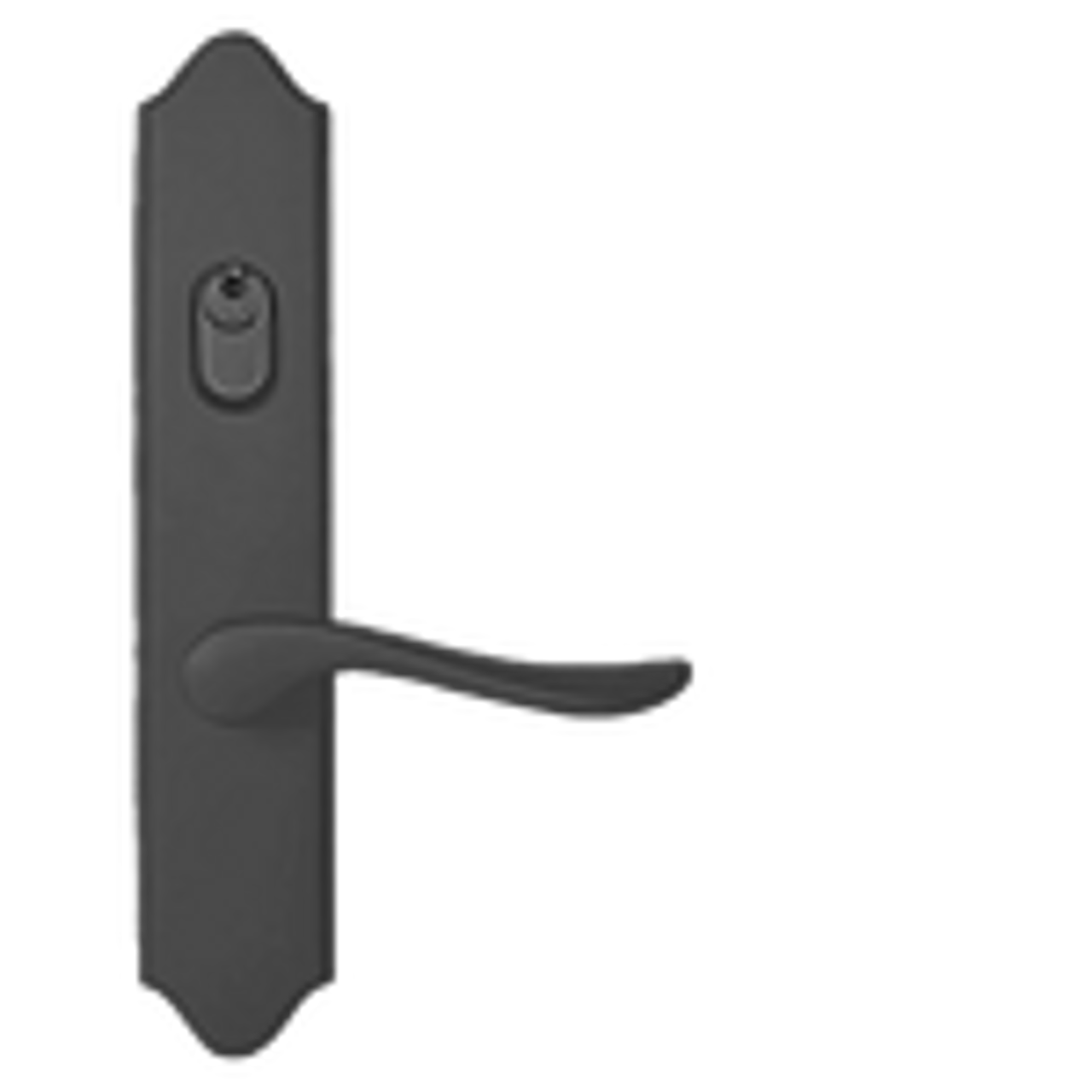 Emtek Multipoint Scroll Trim, Keyed with American Cylinder - Multi-Point