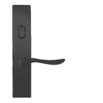 Emtek Multipoint Square Trim, Keyed with American Cylinder - Multi-Point