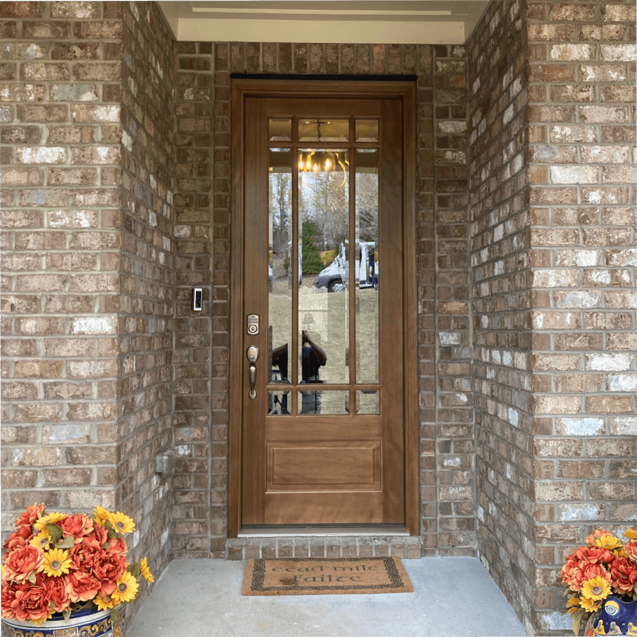 Style Selections 2-ft x 3-ft Natural Rectangular Indoor Fall Door