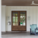 Grand Entry Doors Andalucia 8-Lite True Divided Lite Double Entry Door Grand Entry Doors Andalucia 8 Lite Entry Door | Wood Type: African Mahogany, Glass (as pictured): Clear Bevel | Pictured Finished / Stained.  All wooden front doors are priced and delivered as unfinished / not stained pre-hung units. No finish options available for shipped units. Photo Credit: Muriel Silva (@murielsilvaphoto) Grand Entry Doors Andalucia 8-Lite True Divided Lite Double Entry Door Grand Entry Doors Andalucia 8 Lite Entry Door | Wood Type: African Mahogany, Glass (as pictured): Clear Bevel | Pictured Finished / Stained.  All wooden front doors are priced and delivered as unfinished / not stained pre-hung units. No finish options available for shipped units. Photo Credit: Muriel Silva (@murielsilvaphoto)