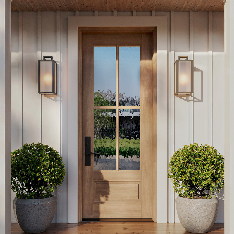 Charming wooden door made of mahogany wood and flemish glass. Available at Grandentrydoors.com. Charming wooden door made of mahogany wood and flemish glass. Available at Grandentrydoors.com.