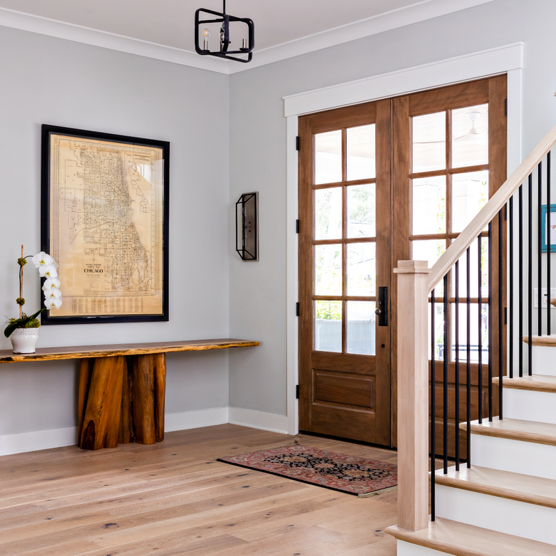 Grand Entry Doors Andalucia 8-Lite True Divided Lite Double Entry Door Grand Entry Doors Andalucia 8 Lite Entry Door | Wood Type: African Mahogany, Glass (as pictured): Clear Bevel | Pictured Finished / Stained.  All wooden front doors are priced and delivered as unfinished / not stained pre-hung units. No finish options available for shipped units. Photo Credit: Muriel Silva (@murielsilvaphoto) Grand Entry Doors Andalucia 8-Lite True Divided Lite Double Entry Door Grand Entry Doors Andalucia 8 Lite Entry Door | Wood Type: African Mahogany, Glass (as pictured): Clear Bevel | Pictured Finished / Stained.  All wooden front doors are priced and delivered as unfinished / not stained pre-hung units. No finish options available for shipped units. Photo Credit: Muriel Silva (@murielsilvaphoto)