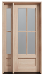 Single Door with Single Sidelight