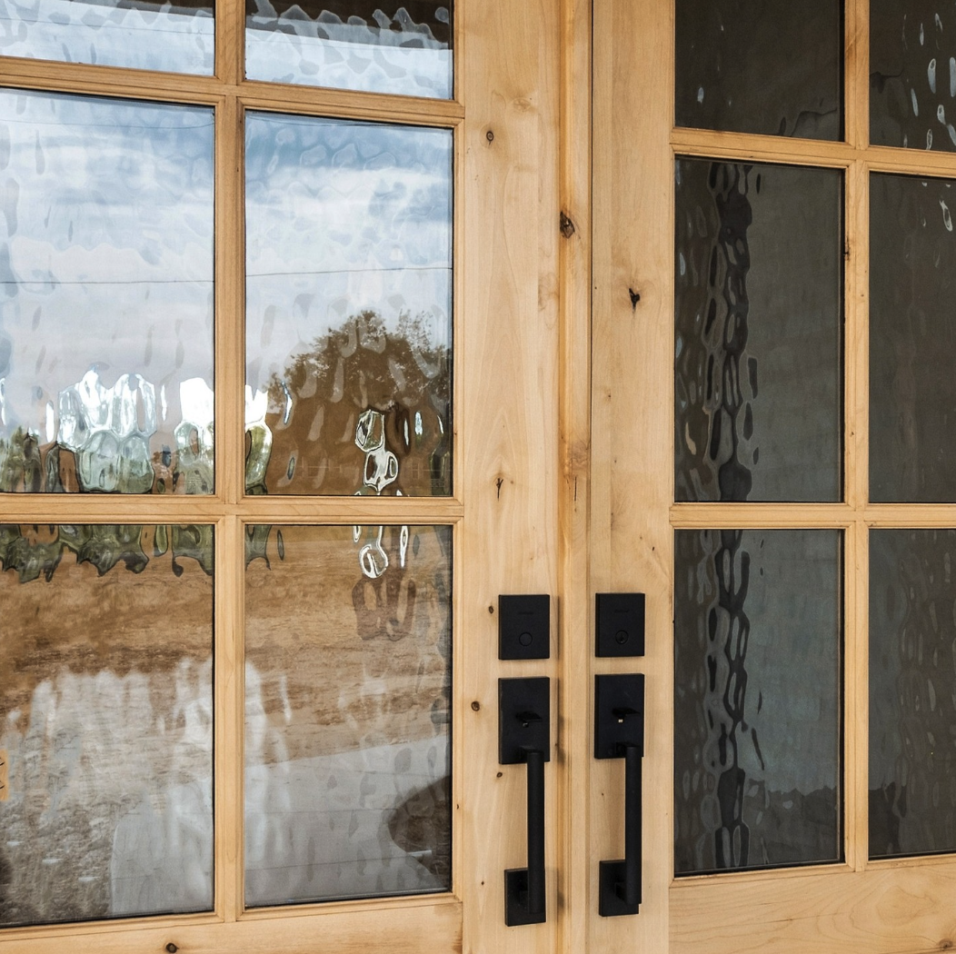 Knotty Alder vs Mahogany for Front Doors