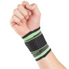The Actesso Green Sports Wrist Support gives support and helps alleviate pain caused by joint, muscle and tendon overuse and strain, often caused by repetitive movements from activities such as typing or sports. Ideal for Wrist Sprains, and tendinitis. This Wrist Wrap is ideal for those who are looking for an adjustable, easy to use wrist support. The simple design means it can be used by almost anyone, and is ideal for a range of injuries and conditions such wrist sprains and strains and over-use injuries such as tendinitis.